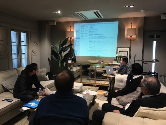 プリマ倶楽部定期セミナーの様子